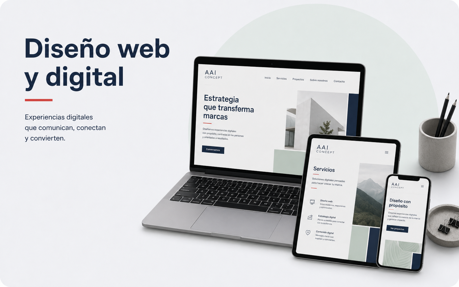 Proyecto de diseño web y digital